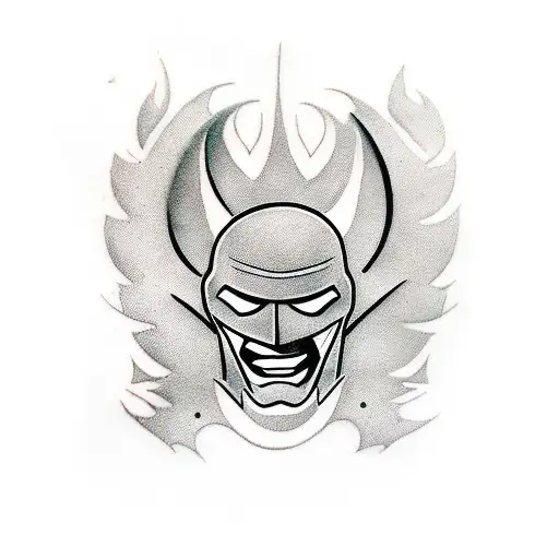 Batman Symbol Wrapped In Poison Ivy