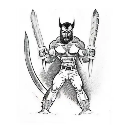 Wolverine Warrior Full Body