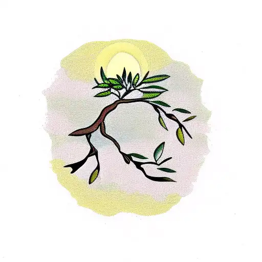 Olive Tree With Long Roots