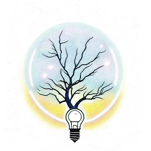 Tree With Lightbulb