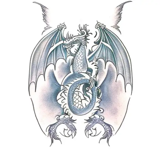 Dragon With Wings