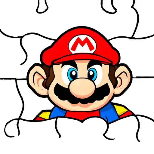 Super Mario Autism Puzzle Piece Jumpsuit