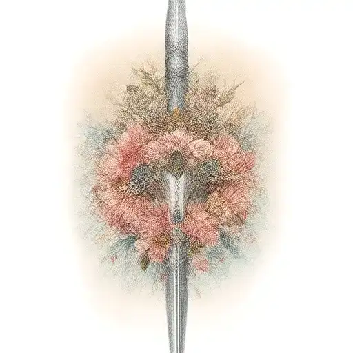 Books Dragons Moon Sword Flowers Blooming