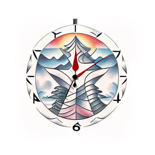 Clock Tree Mountain Shoulder