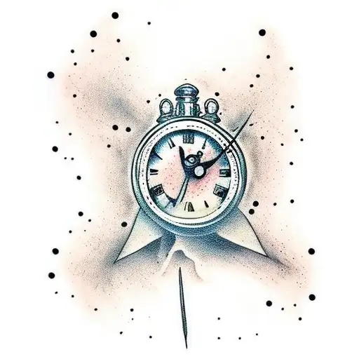 Melting Clock And Fight Club