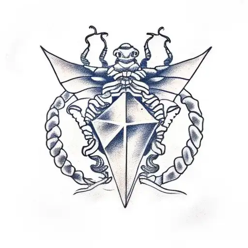 Scorpio Zodiac Tattoo With 03 November Birthdate