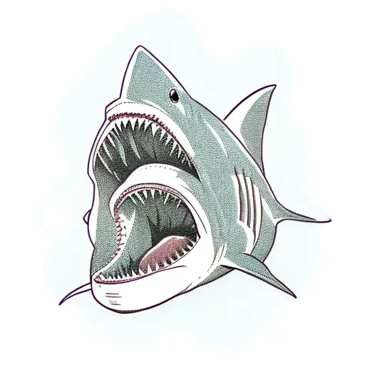 Shark Eating Mermaid