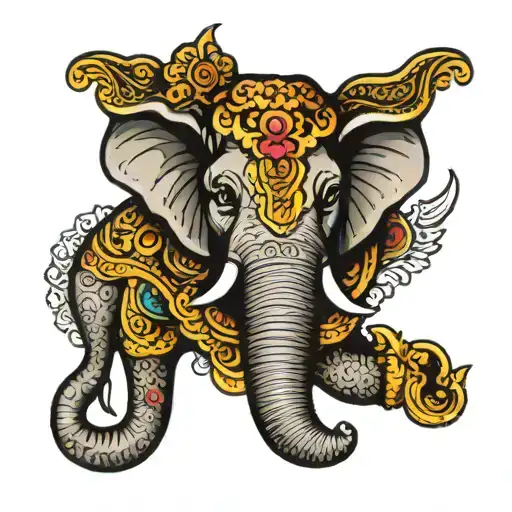 Thai Elephant Head