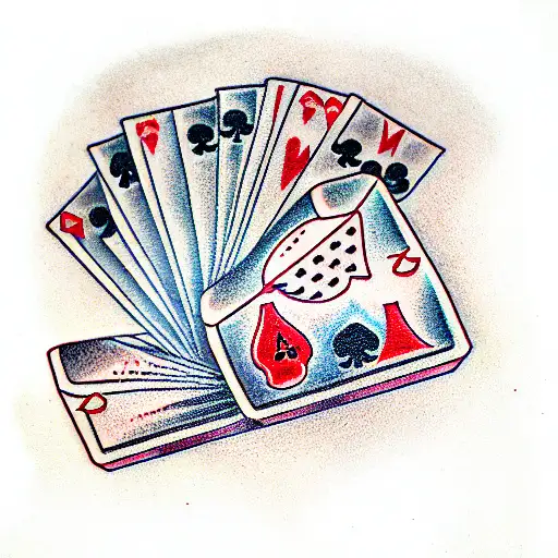 Dice And Poker Cards