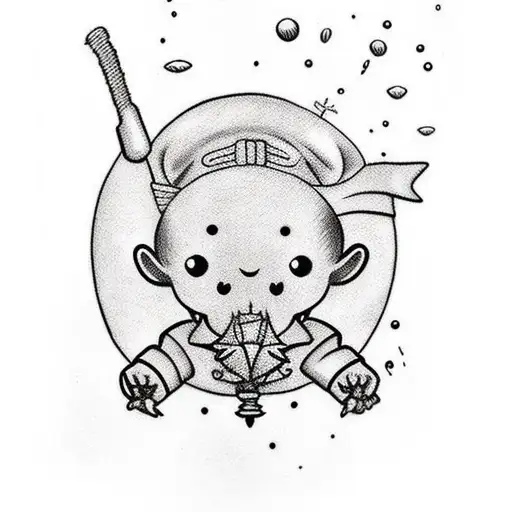 Cartoon Characters From 'Les Enfants De La Pluie'