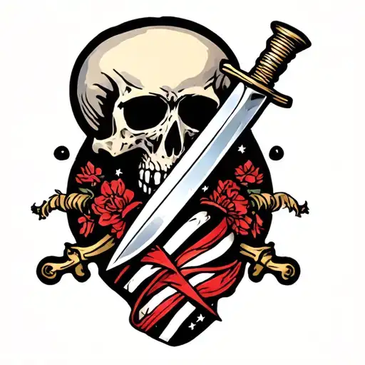 Dagger And Skulls