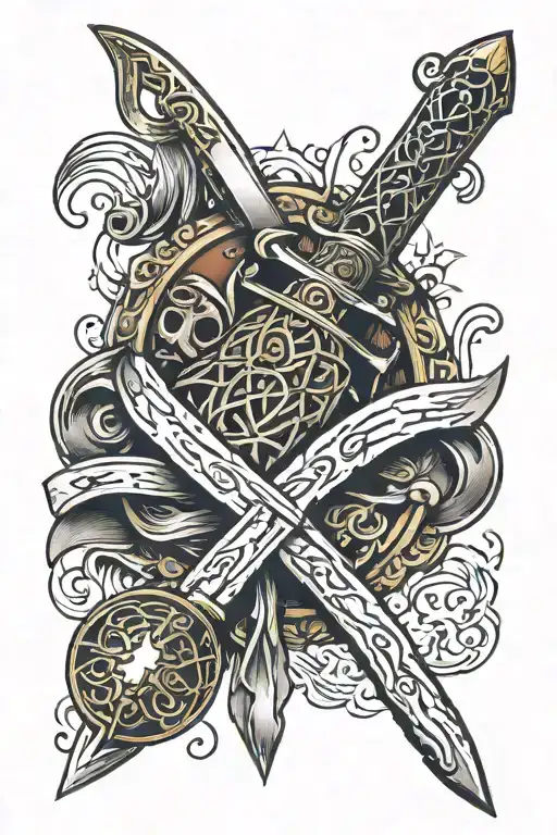 Lord Of The Rings Sword With Playing Card