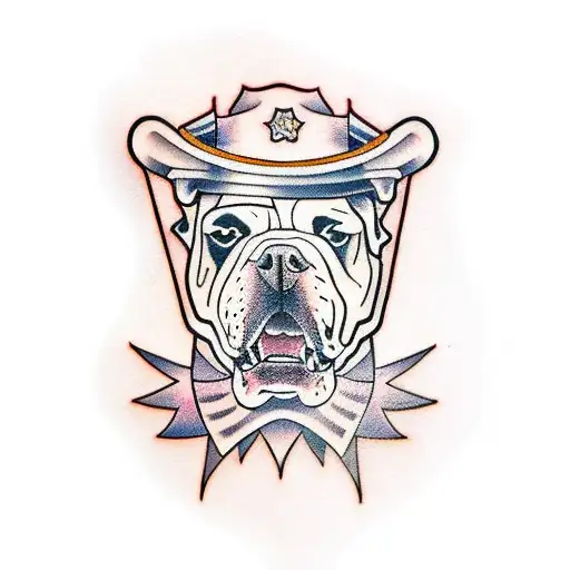 American Bulldog Samurai