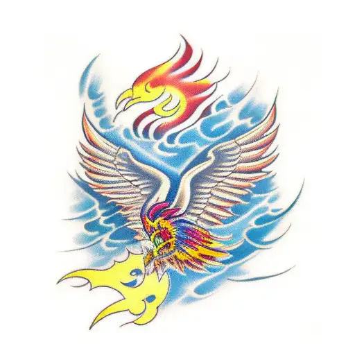 Phoenix Wrapped On The Arm