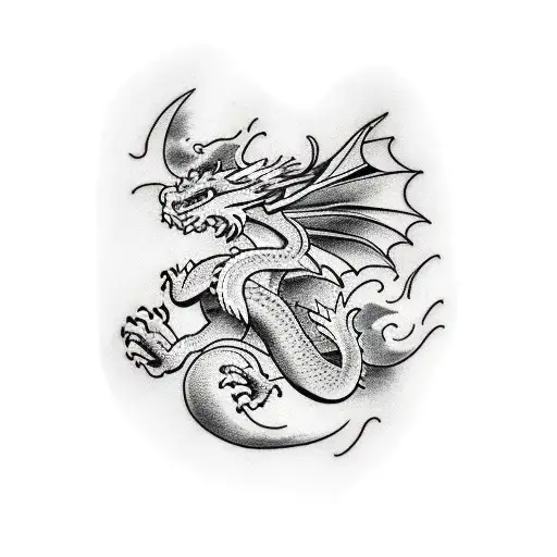 Dragon Flying