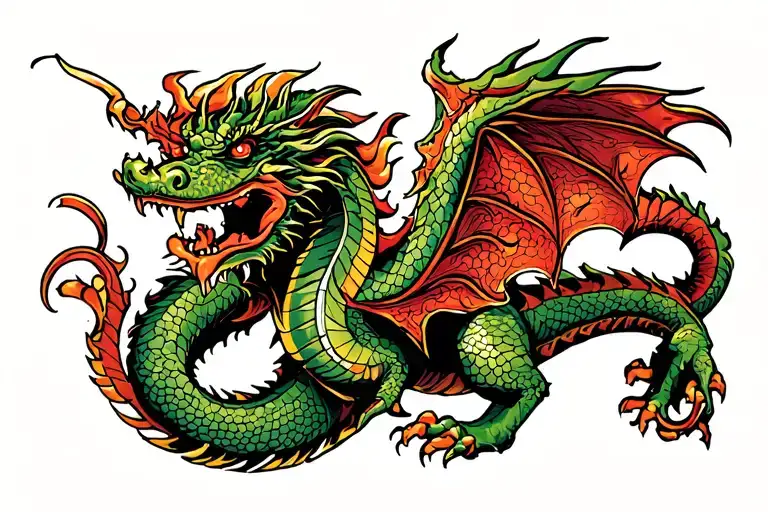 Aquarius Dragon Emerging