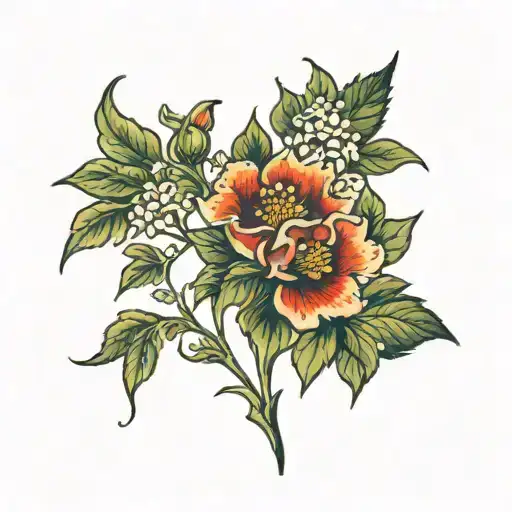 November March August Birth Flower