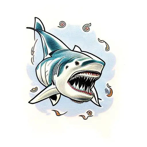 Polynesian Great White Shark