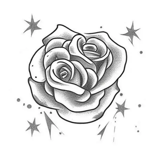 Chola Skull Rose