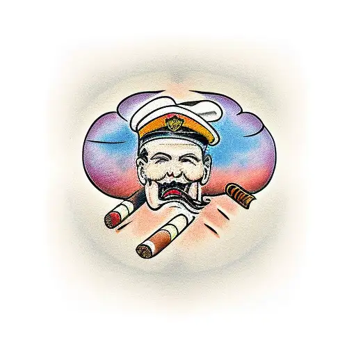 Hearth Mom With Cigar Dad