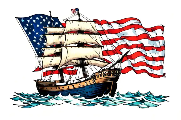 Nautical Themed Ship