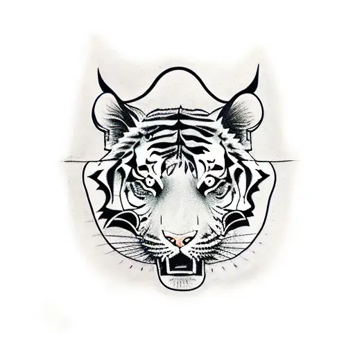 Tiger Wrestling Snakes