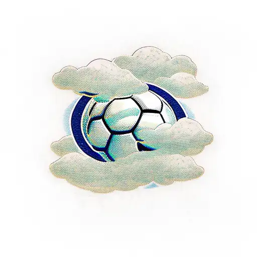 Cloud With Soccer