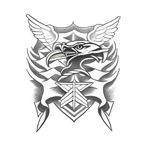 Classic Eagle Versus Serpent Battle