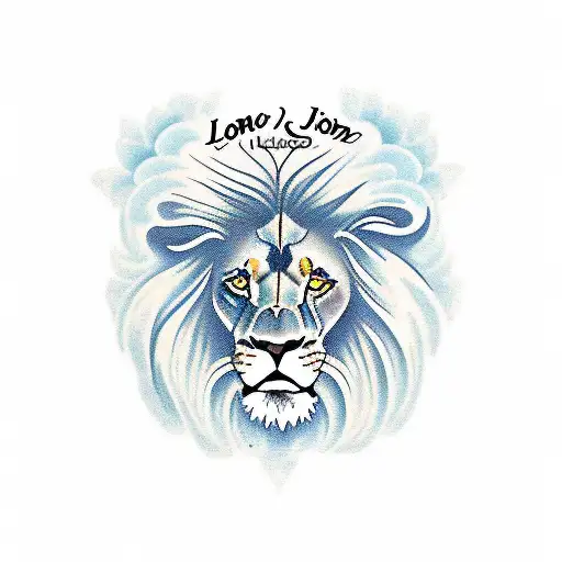 Lion With Name Kayla