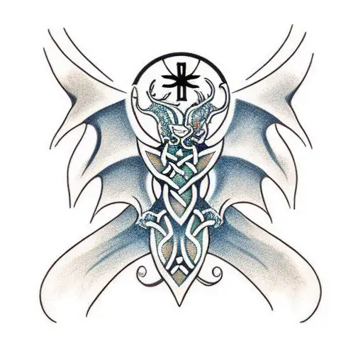 Celtic Dragon Sleeve