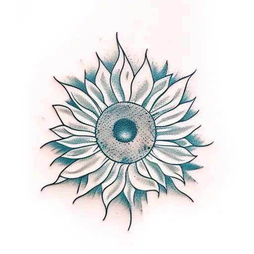 Katy Name With Sunflower