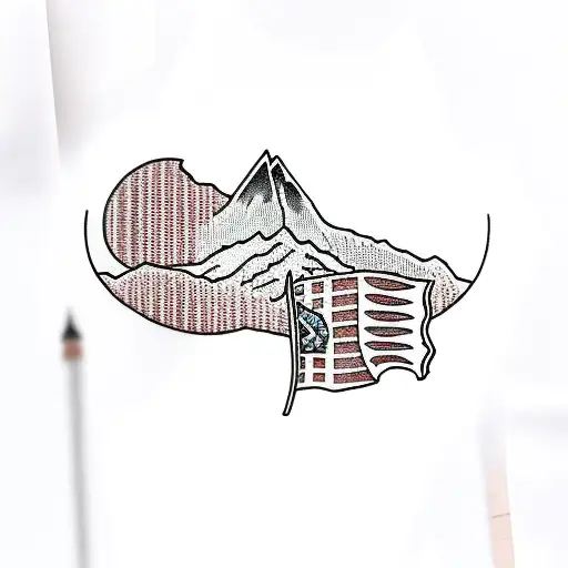 A Mountain And A City