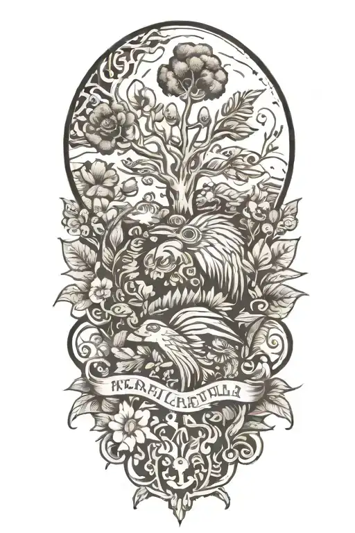 Nature Representation Of Family