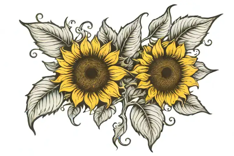 Sunflower For Coverup