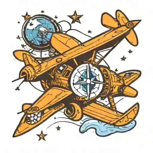 Airplane Boat Space Themed