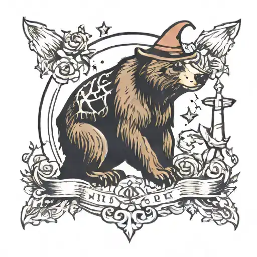Bear And Witch
