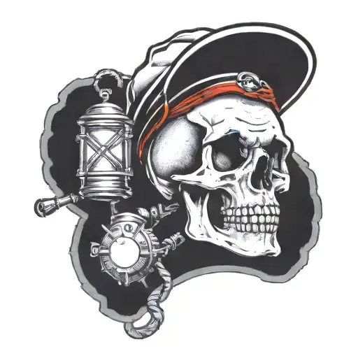 Skull Underground Miner