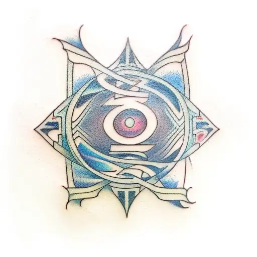 Cursive Tattoo Of The Word 'Transcend'