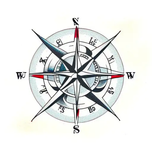 Compass With Octapus
