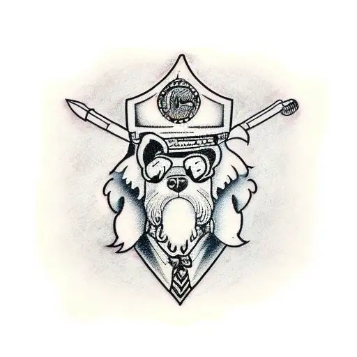 Black And White Labrys