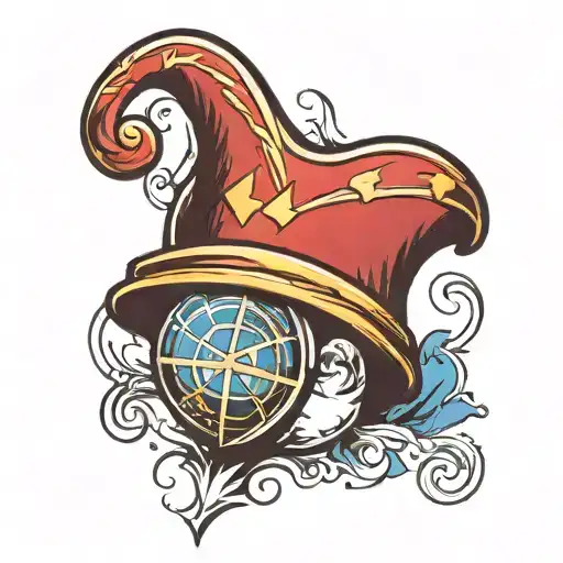 Globe With Jester Hat
