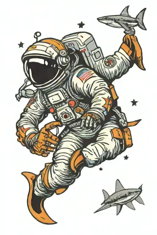 Astronaut Shark