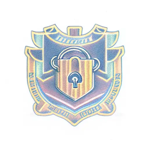 Cybersecurity Lock Symbol