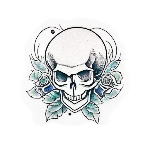 Overgrown Skull With Halo