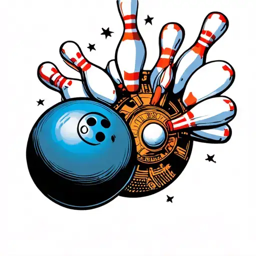 Star Wars Tenpin Bowling Ball Hitting