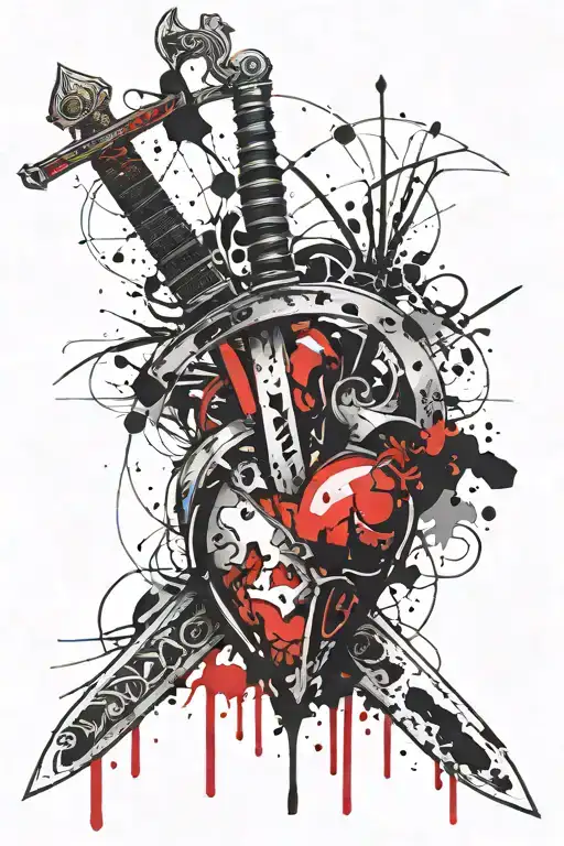 A Sword Piercing The Heart