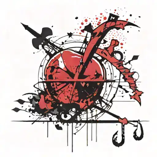 Apple Book Anchor Compass Grass