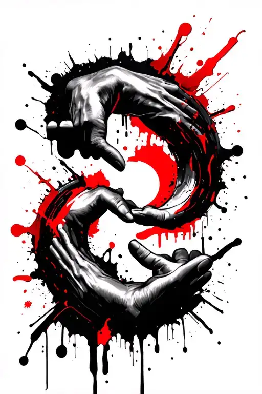 Angle Holding Hands In A Circle