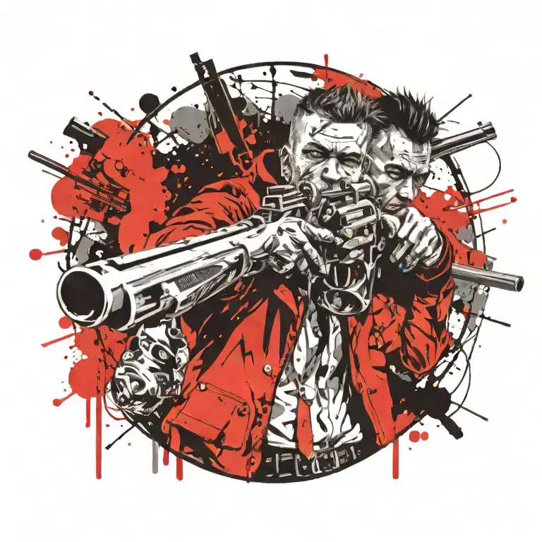 Gay Man With Revolver