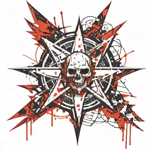 Slipknot 9 Point Star